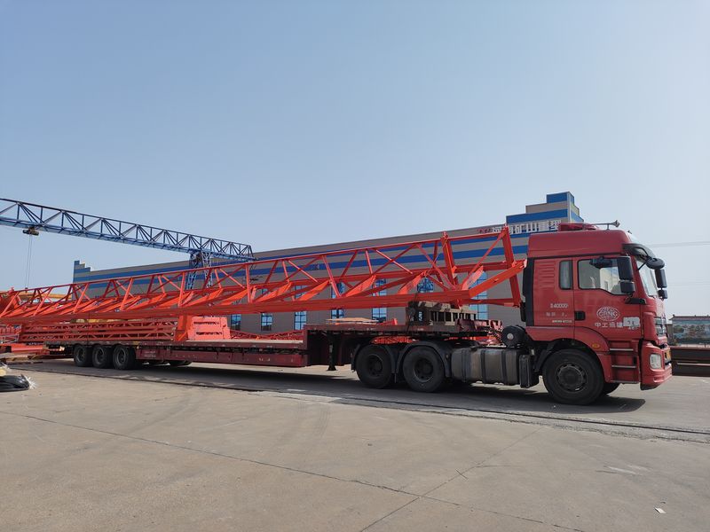 電動葫蘆門式起重機  MH10t—25m 制作完成，發(fā)往陜西榆林交付客戶使用